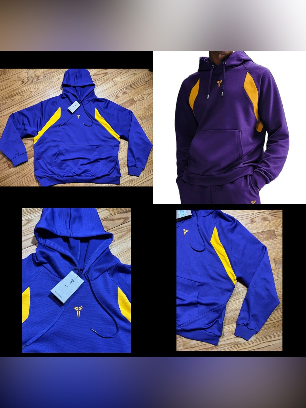 Kobe NIKE Therma-FIT Pullover Hoodie Court Purple Men’s size XXL NEW!!